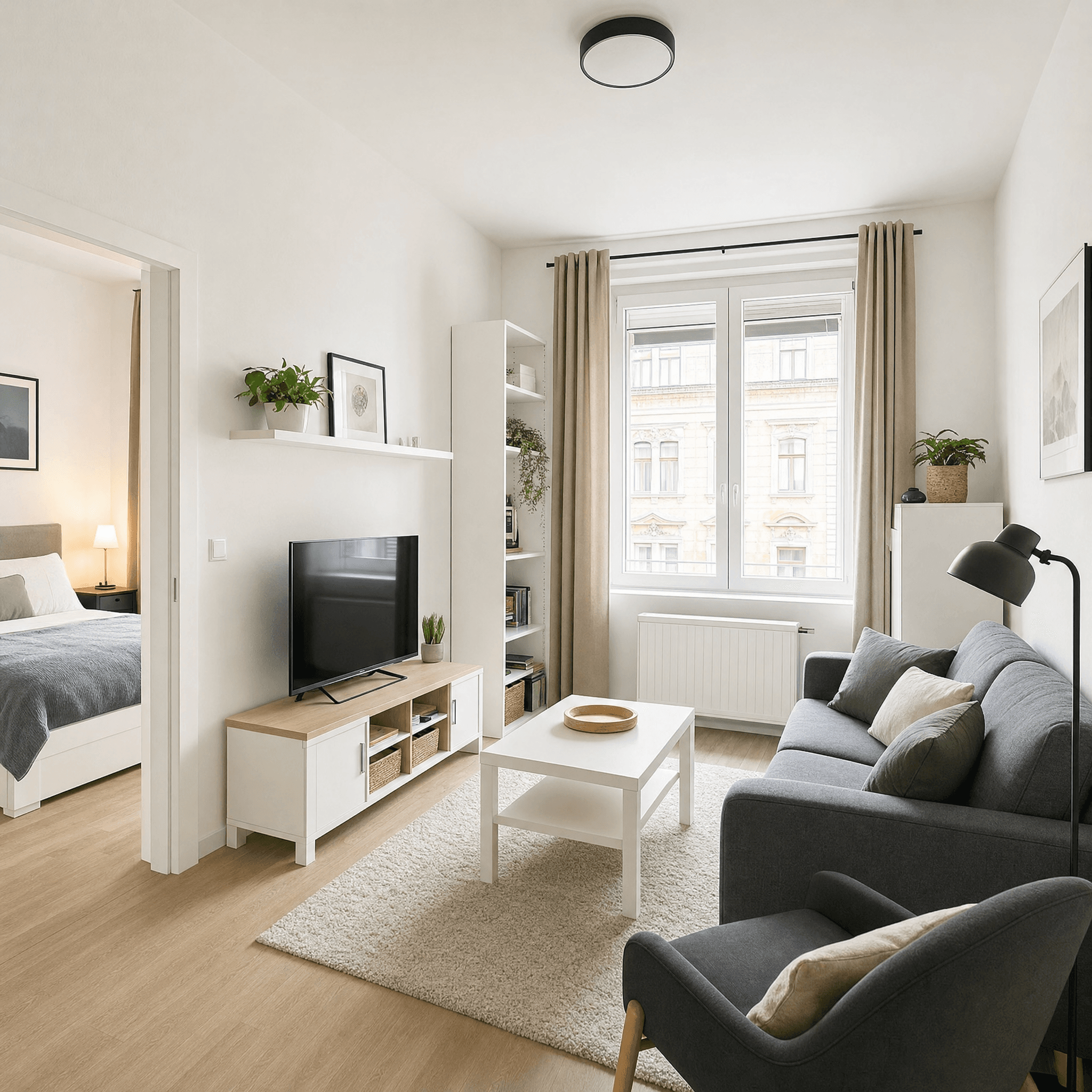 Modern studio in up-and-coming District VIII